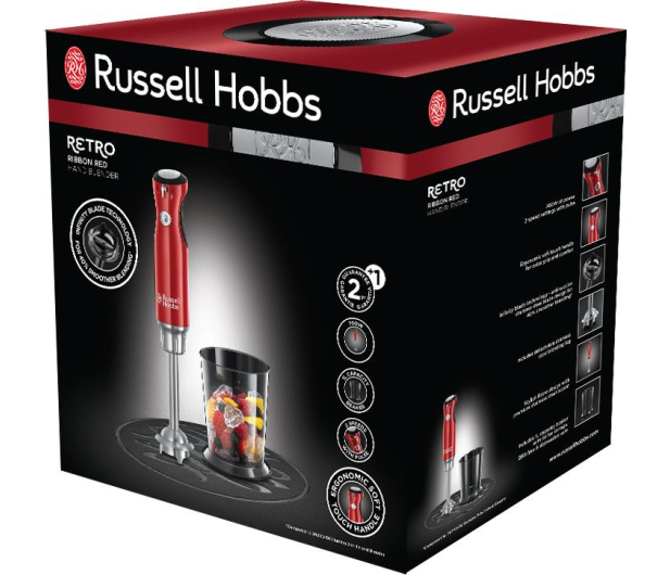RUSSELL HOBBS Retro 25230-56 czerwony - 453714 - zdjęcie 3